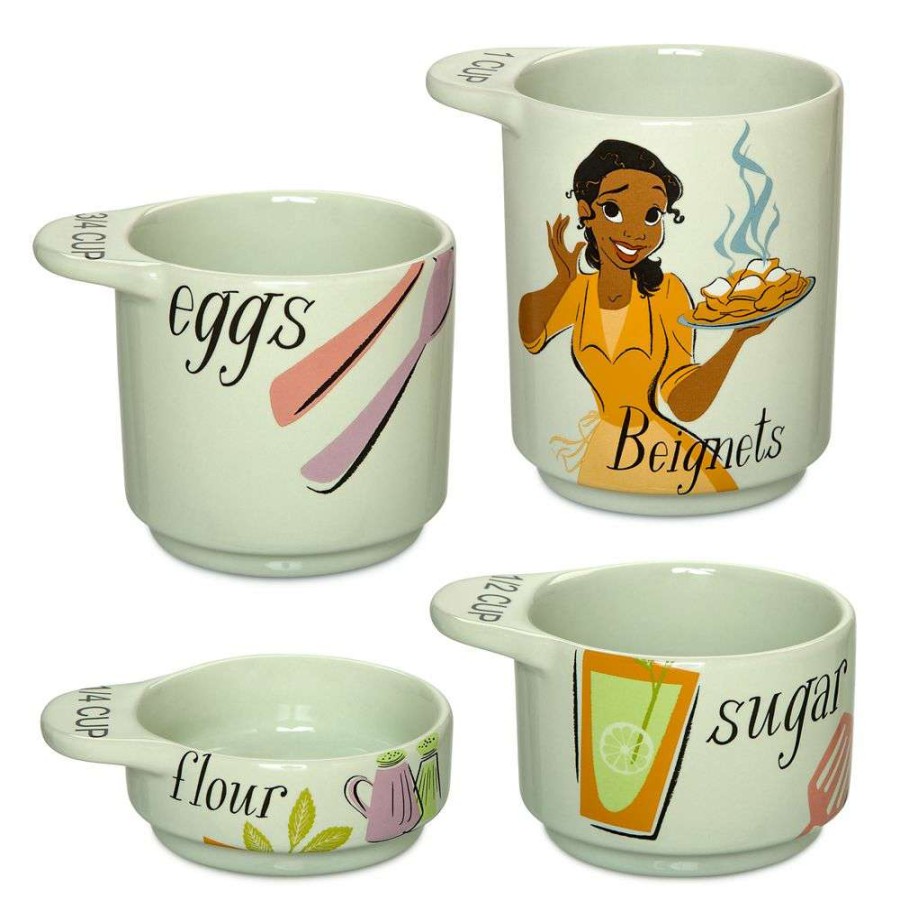 Home & Decor * | Disney Measuring Cup Set Epcot Food And Wine Tiana Flash Sale