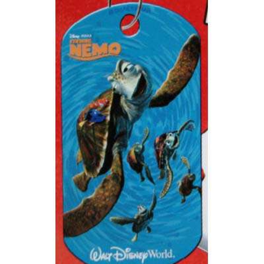 Home & Decor * | 100% Guarantee Disney Engraved Id Tag Finding Nemo Crush