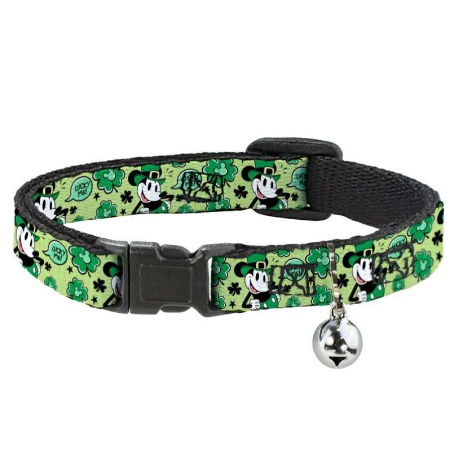 Home & Decor * | Disney Designer Cat Collar Mickey Mouse Lucky Me Special