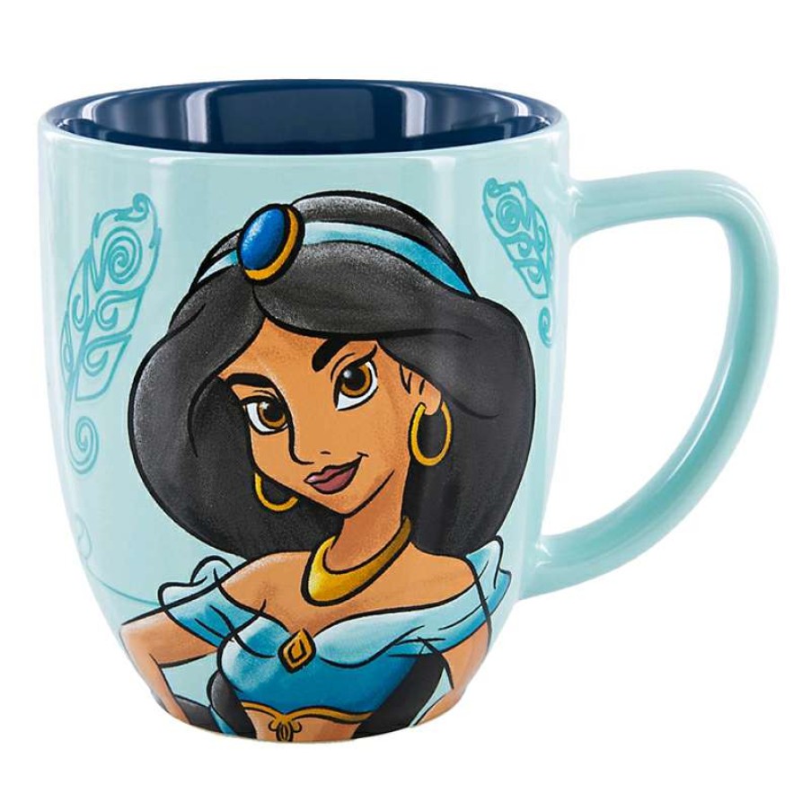 Home & Decor * | Bestsellers Disney Coffee Cup Princess Portrait Jasmine