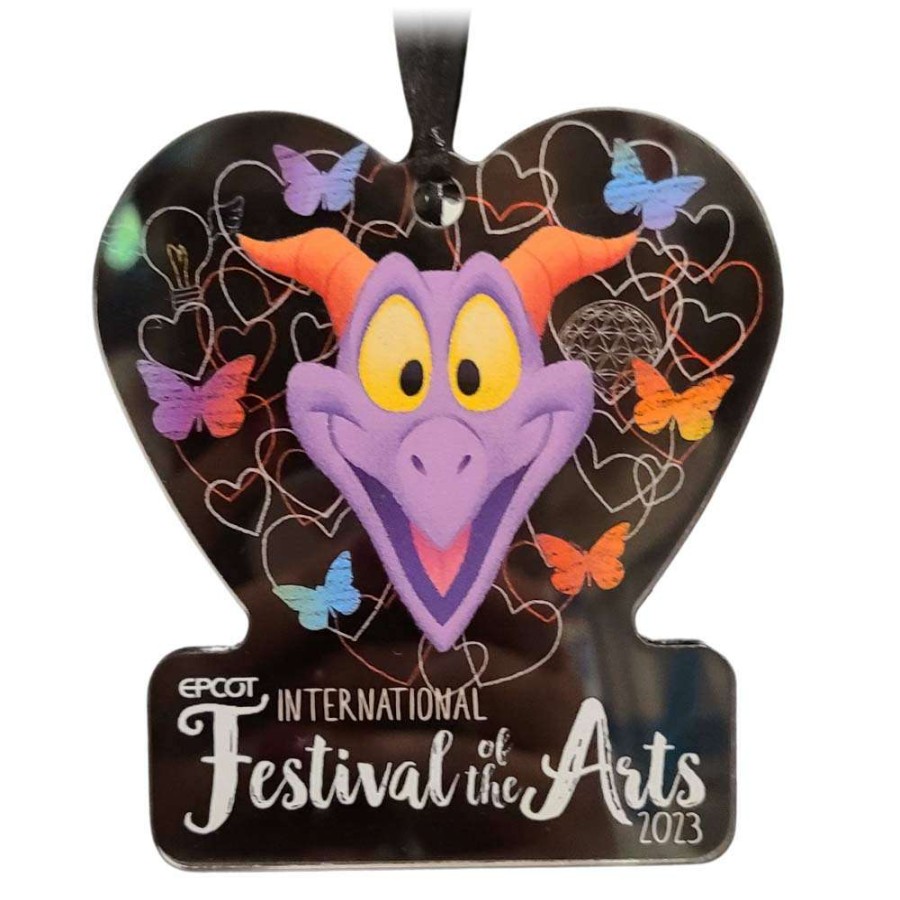 Home & Decor * | Disney Ornament Festival Of The Arts 2023 Figment Black Heart Online Sale