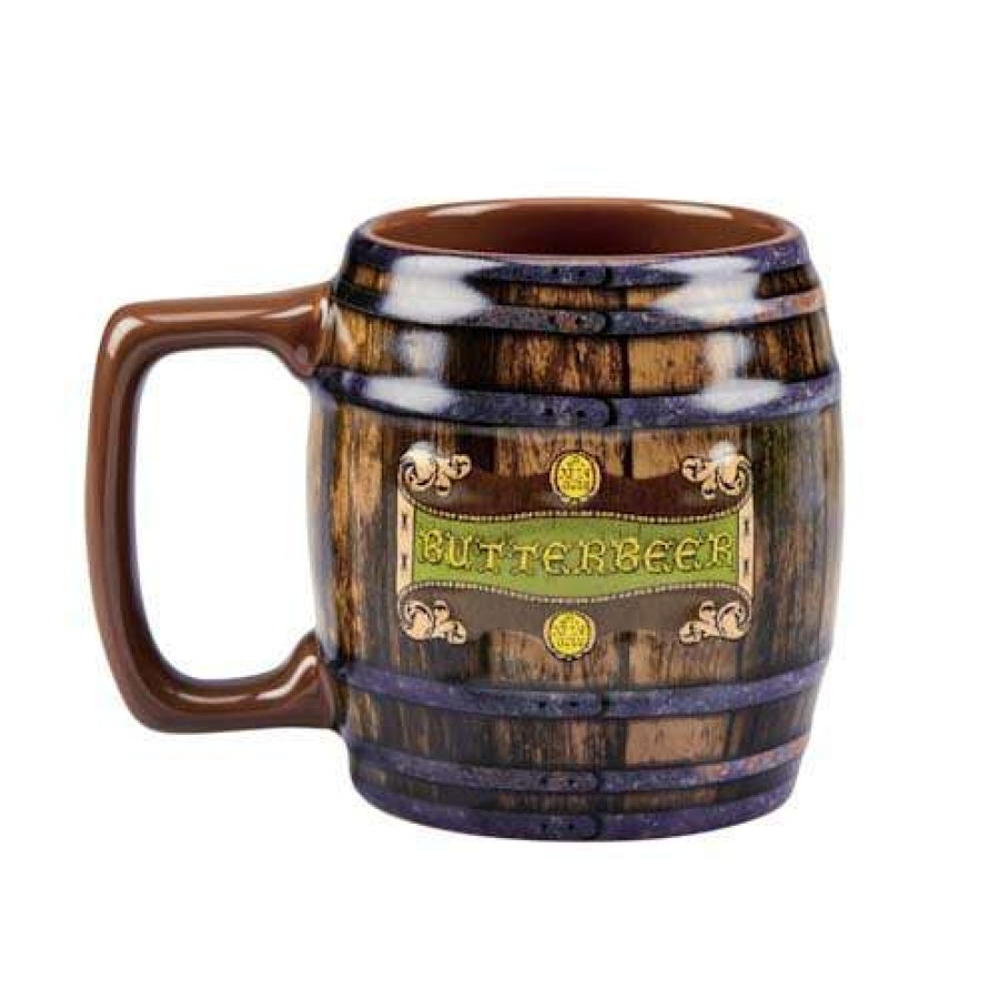 Home & Decor * | Featured Disney Universal Coffee Cup Mug Butterbeer Barrel