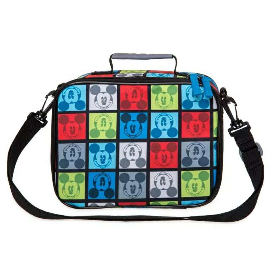 Home & Decor * | Disney Lunch Box Mickey Mouse Squares Exclusive