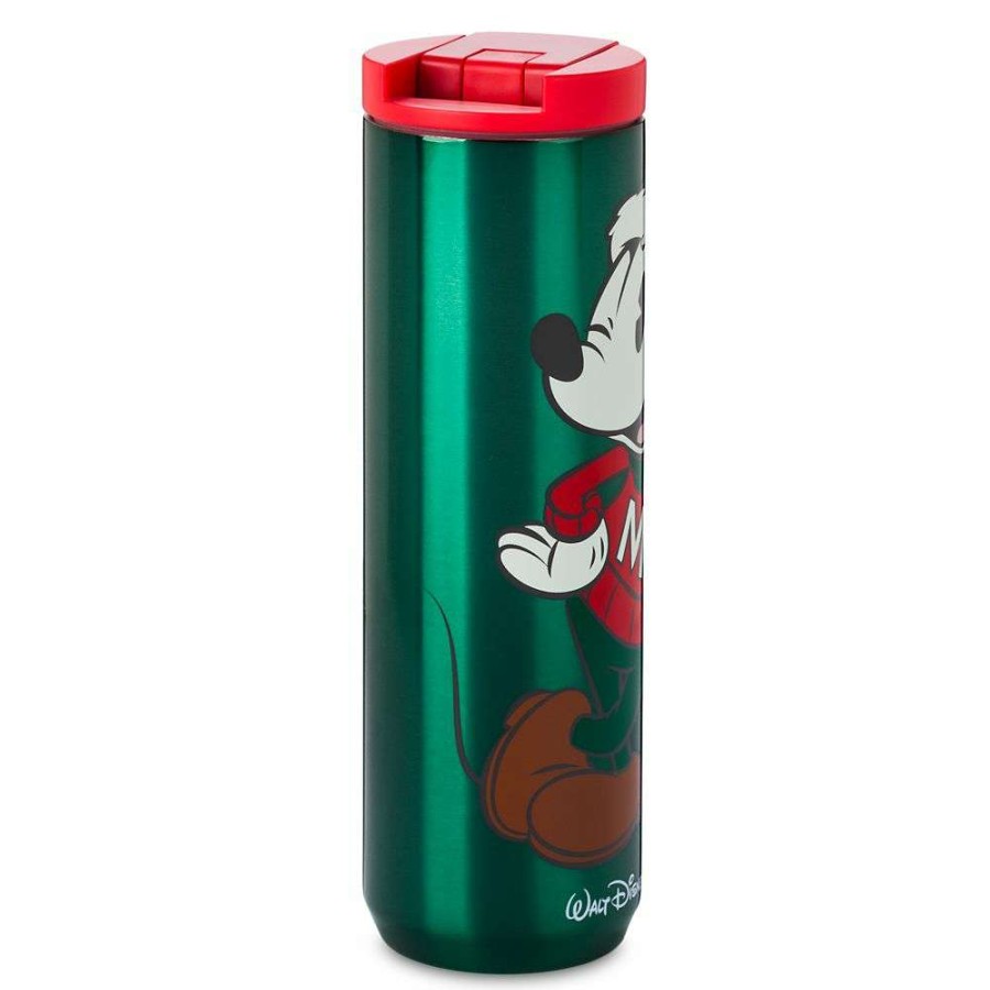 Home & Decor * | Disney Stainless Steel Tumbler Starbucks Santa Mickey Hot Selling