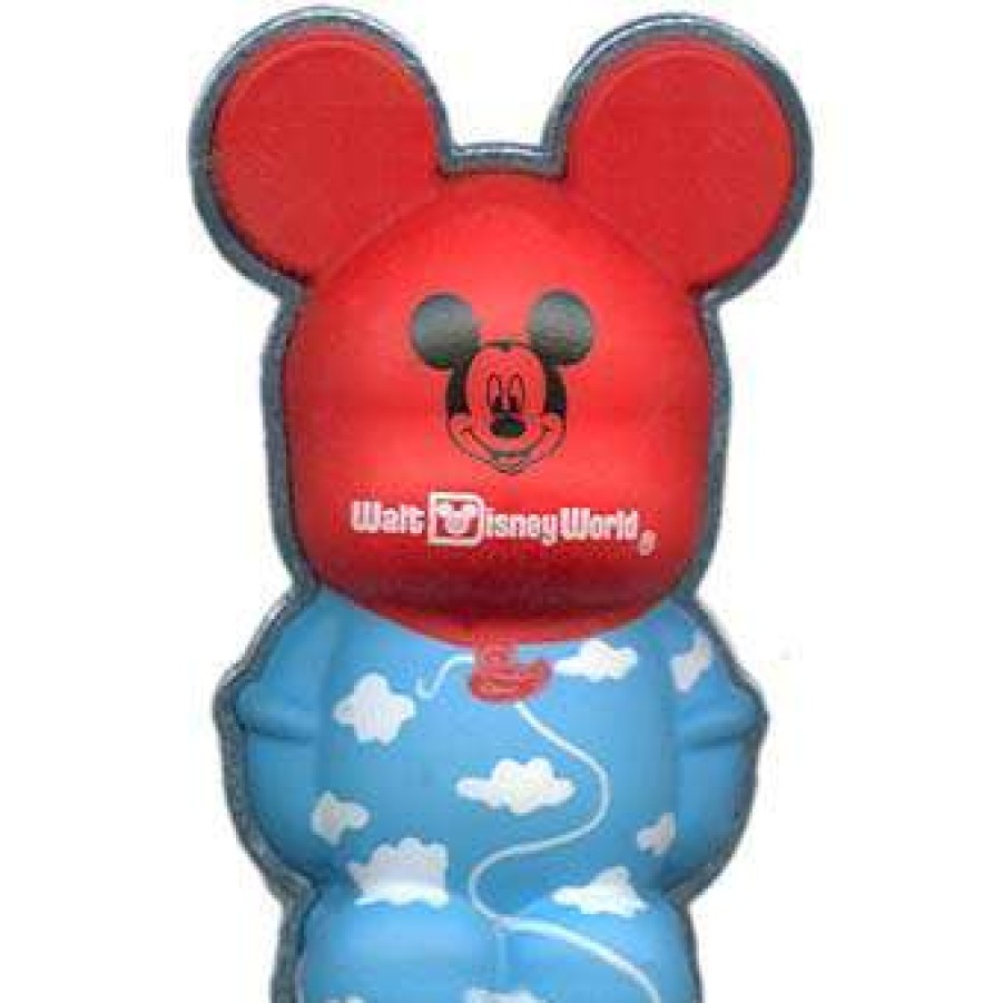 Home & Decor * | Best Sale Disney Vinylmation Magnet 3D Mickey Mouse Red Balloon Head Wdw