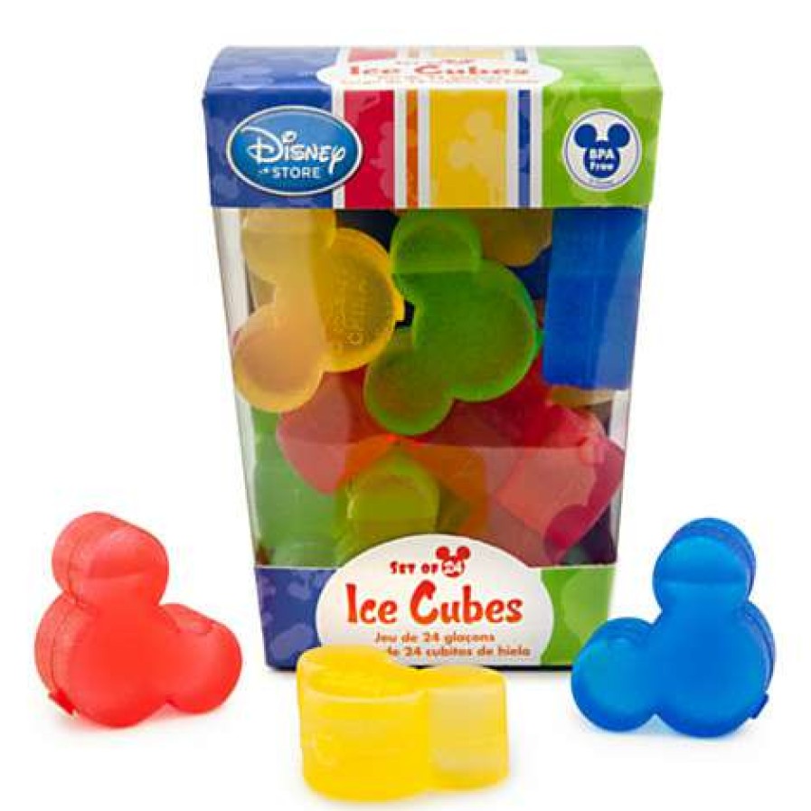 Home & Decor * | Excellent Disney Ice Cube Set Summer Fun Mickey Mouse 24Pc