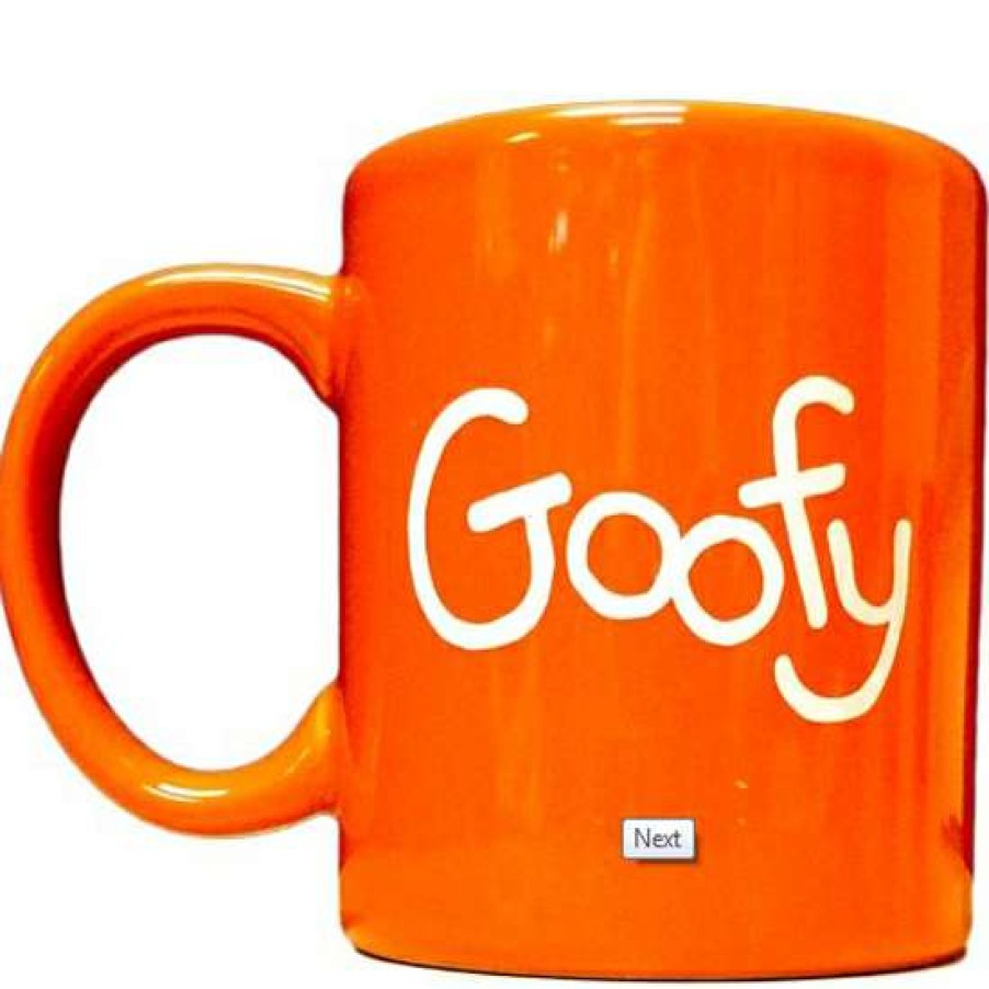 Home & Decor * | Top Sellers Disney Goofy Full Face Relief Mug