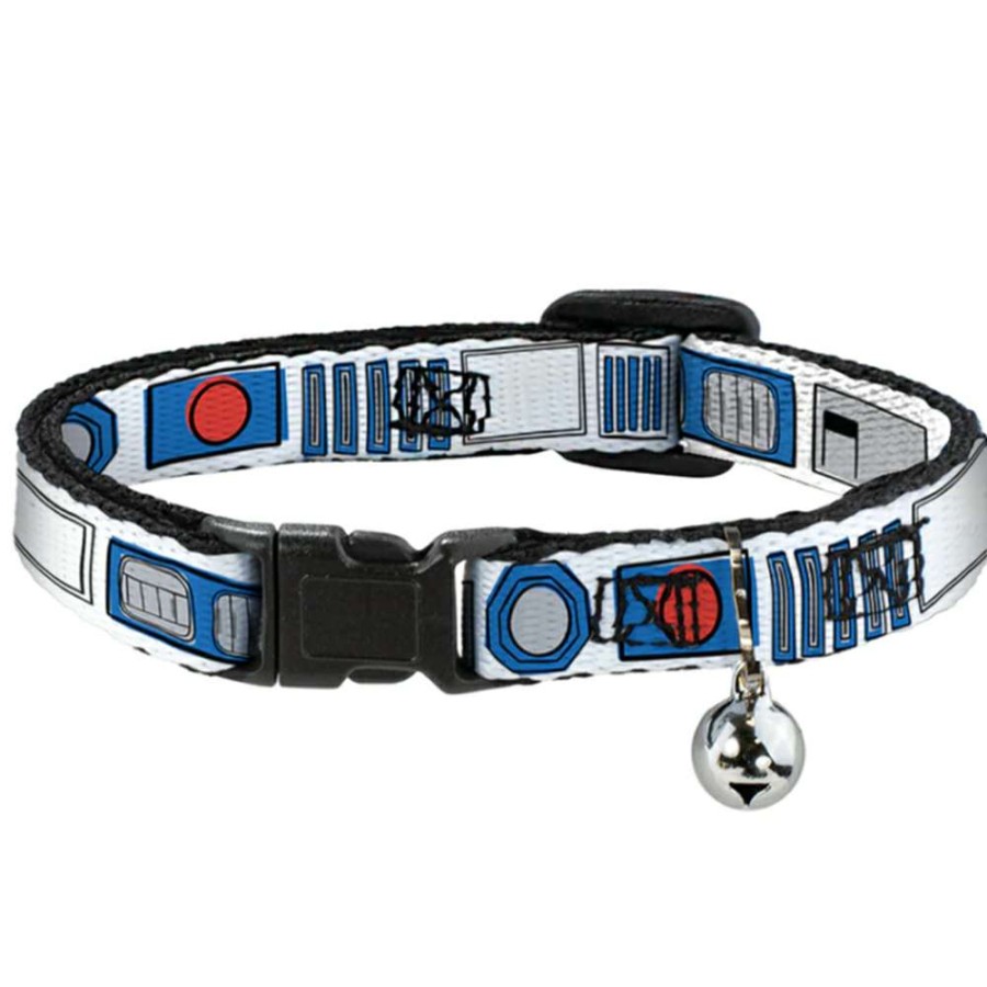 Home & Decor * | Hot Sell Disney Designer Cat Collar Star Wars R2-D2 Bounding Parts