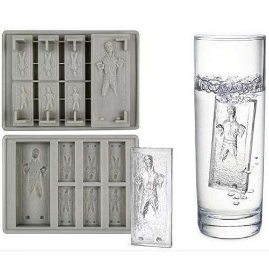 Home & Decor * | Discount Disney Ice Cube Tray Chocolate Candy Mold Star Wars Han Solo