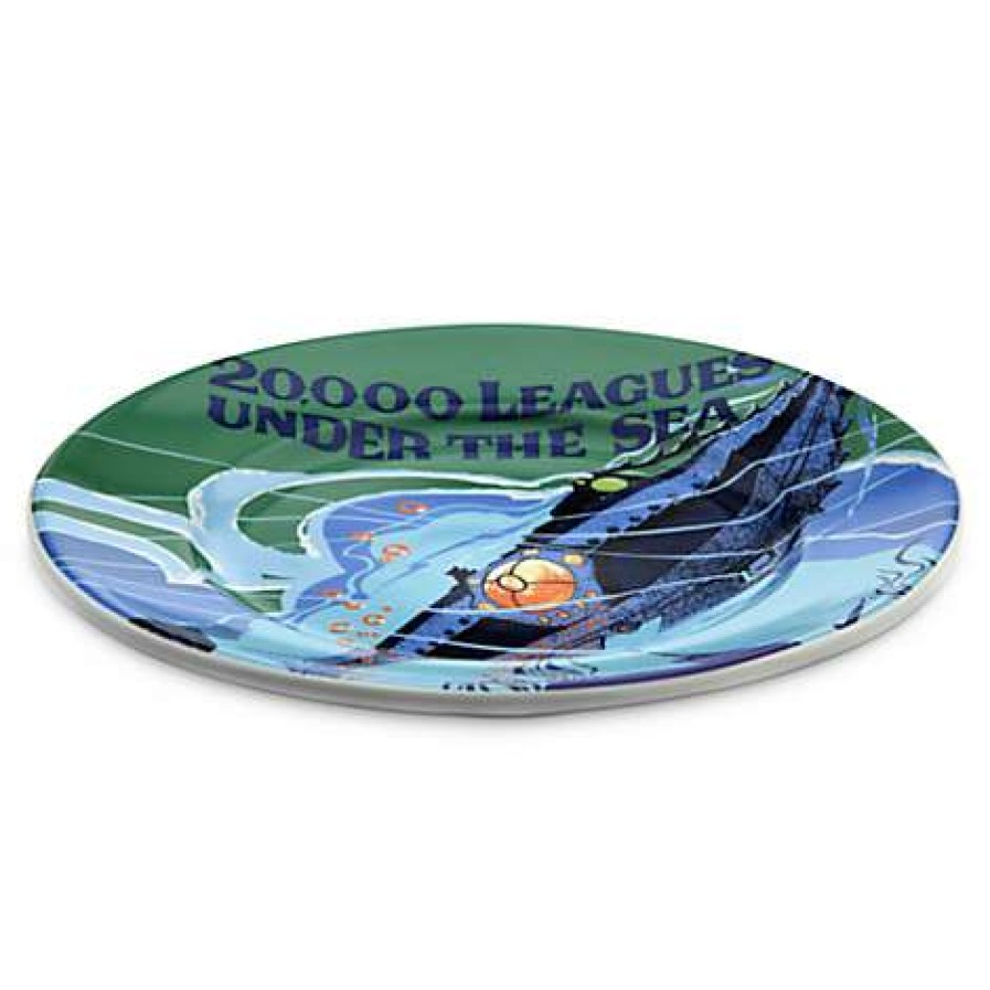 Home & Decor * | Popular Disney Dessert Plate Attraction Poster 20,000 Leagues Under The Sea