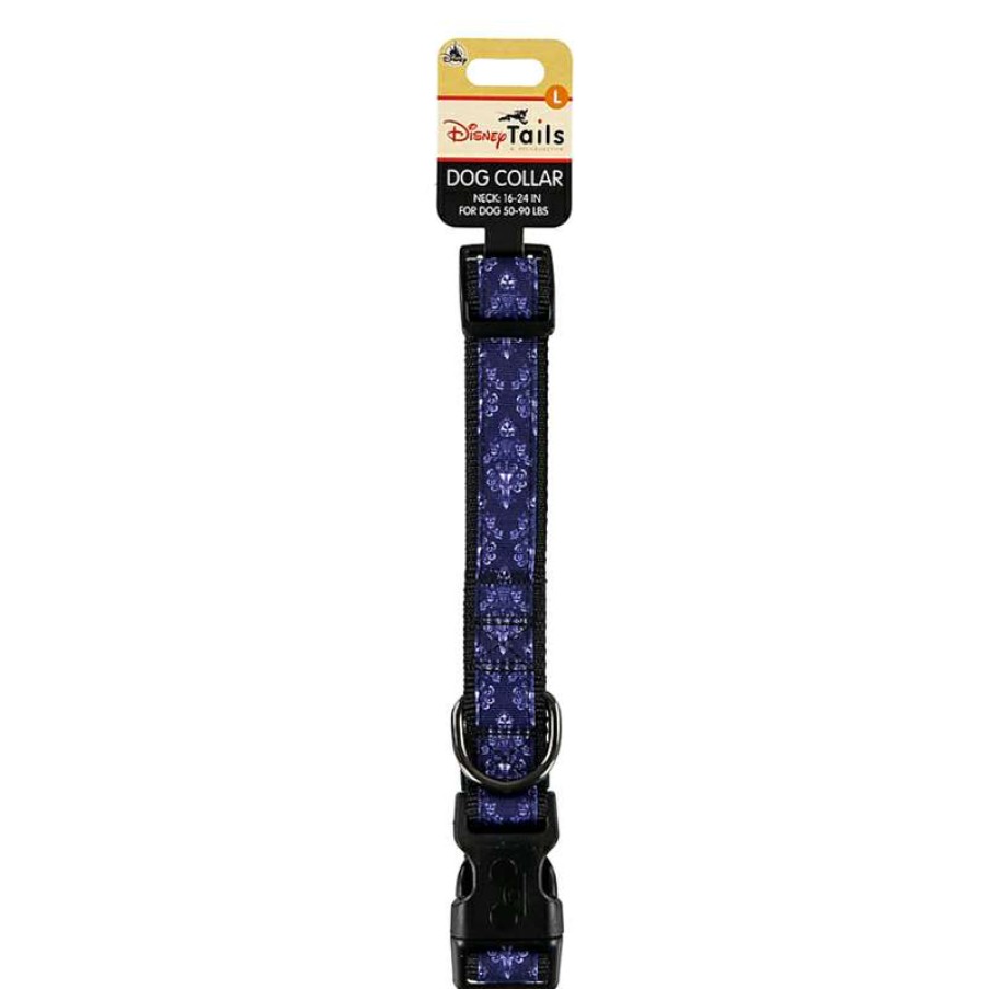 Home & Decor * | Popular Disney Tails Dog Collar Haunted Mansion Wallpaper