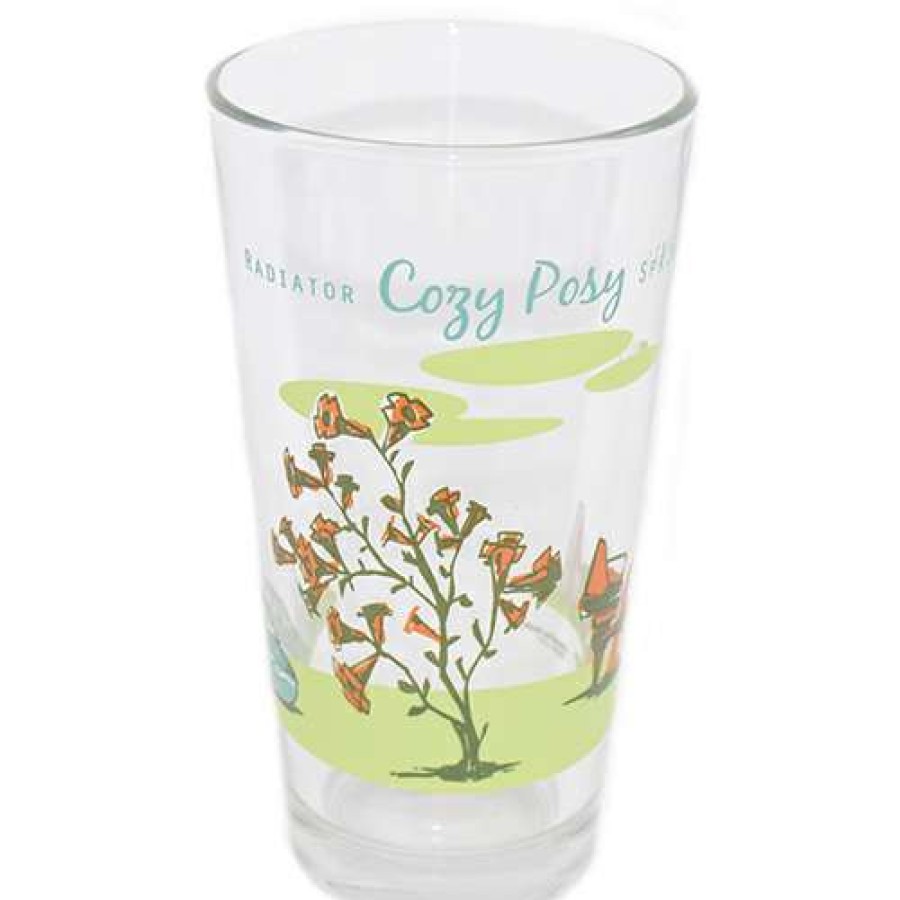 Home & Decor * | Offering Discounts Disney Tumbler Glass Radiator Springs Cozy Posy