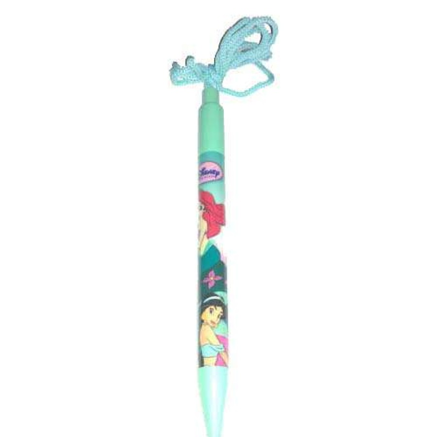 Home & Decor * | Best Sellers Disney Rope Pen Princesses Belle Ariel And Jasmine Teal