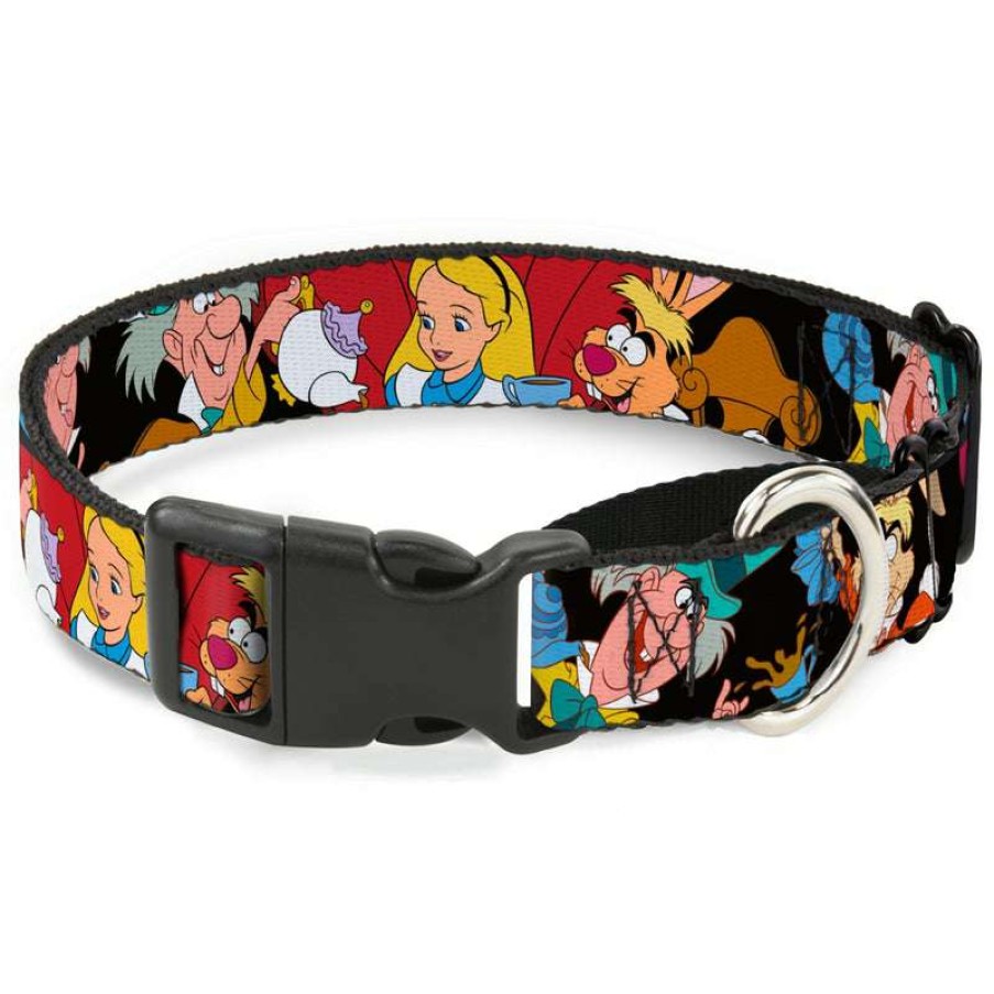 Home & Decor * | Disney Designer Martingale Dog Collar Mad Hatters Tea Party Bestsellers