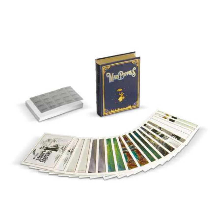 Home & Decor * | Disney Archives Collection Notecard Set Mary Poppins Bookbox Sale Online