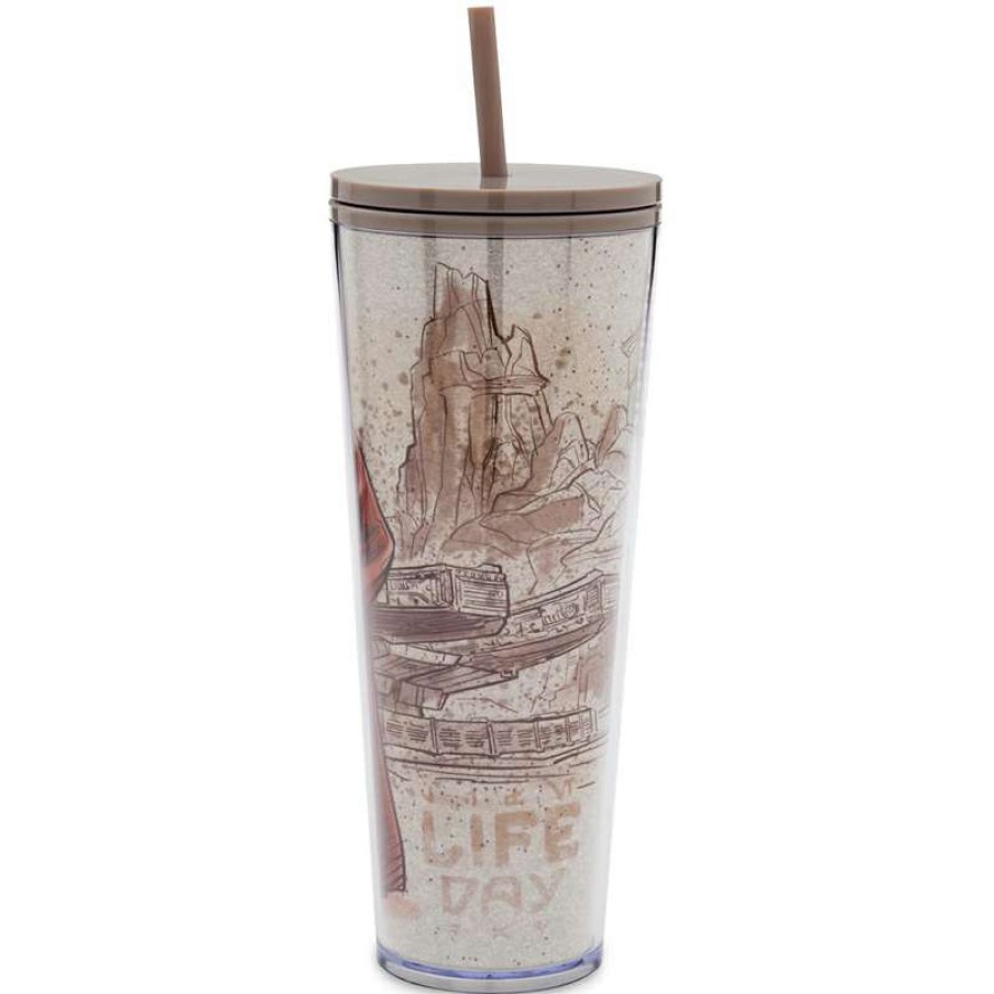 Home & Decor * | Disney Large Starbucks Tumbler W/ Lid Star Wars Life Day Premium