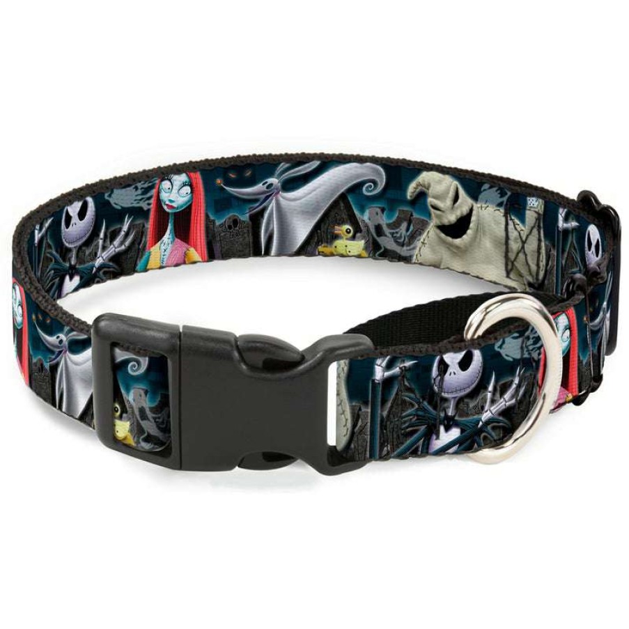 Home & Decor * | Disney Designer Martingale Dog Collar Nightmare Before Christmas Poses With Discount