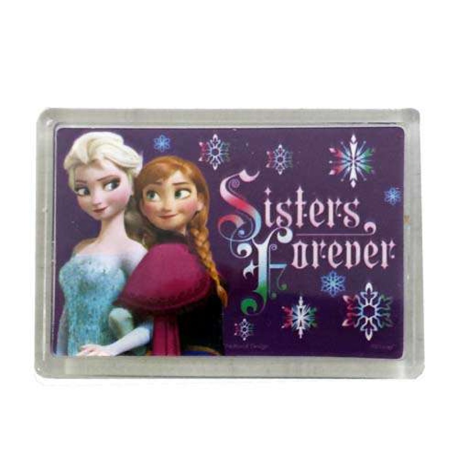 Home & Decor * | Disney Magnet Frozen Magnet Anna And Elsa Classical