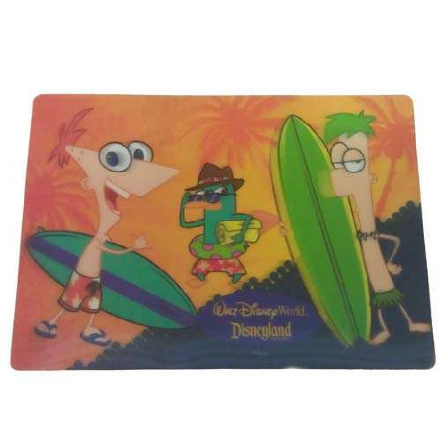 Home & Decor * | Good Quality Disney Placemat Phineas And Ferb Agent P