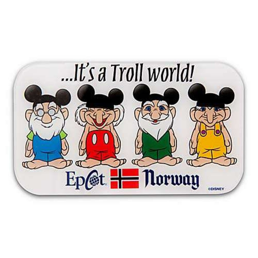 Home & Decor * | Top Sellers Disney Magnet Norway Pavilion "It'S A Troll World" Epcot