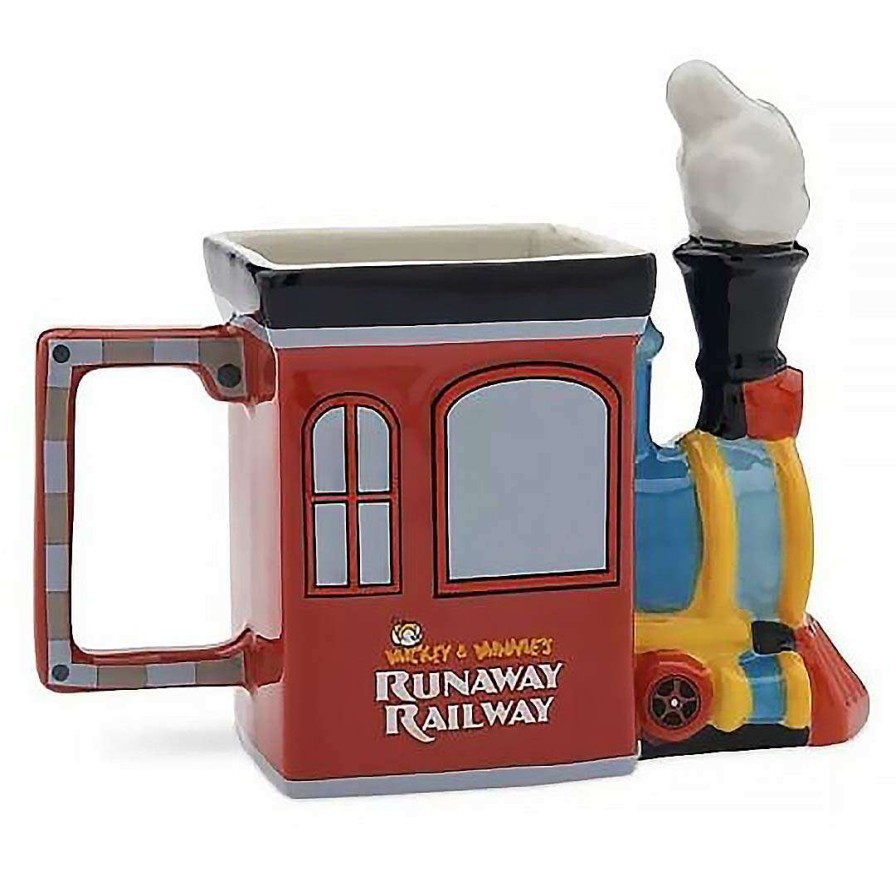 Home & Decor * | Discount Disney Coffee Cup Mickey And Minnie'S Runaway Railway Train