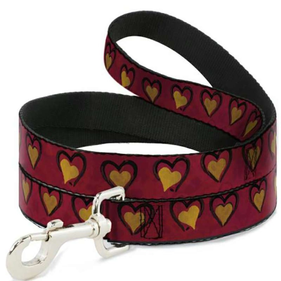 Home & Decor * | Sales Disney Designer Pet Leash Queen Of Hearts Icon Alice In Wonderland